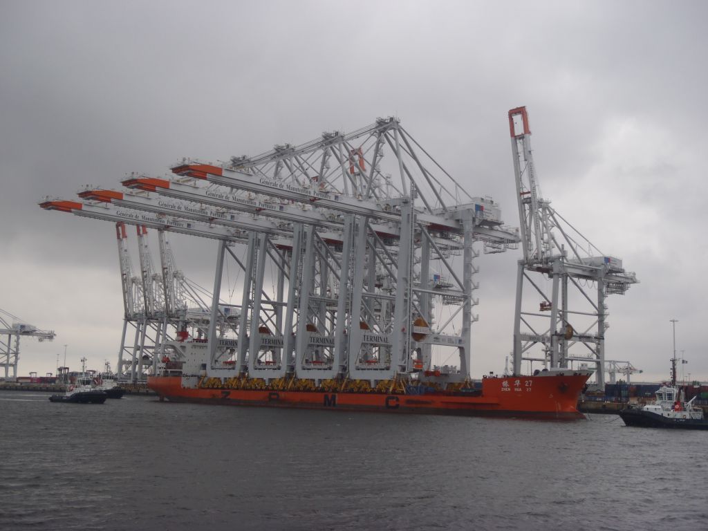 Infrastructures : 4 nouveaux portiques au HAVRE pour GMP – PORTSYNERGY