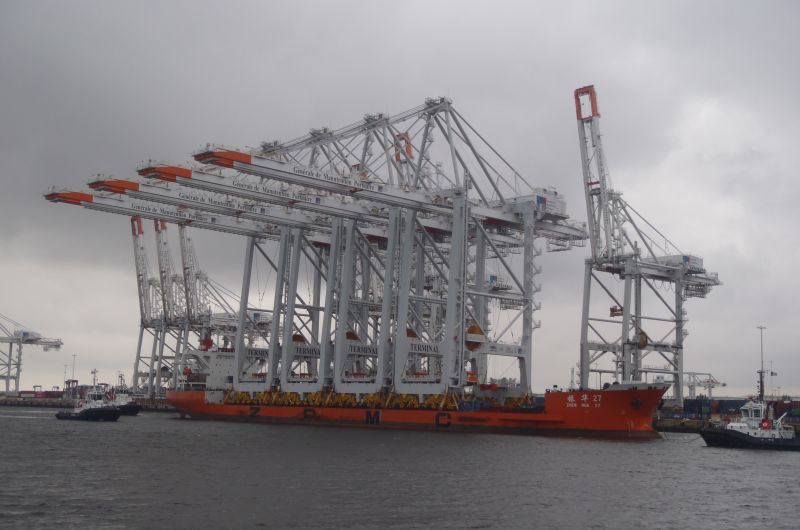 Infrastructures : 4 nouveaux portiques au HAVRE pour GMP – PORTSYNERGY