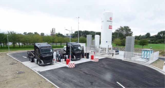 Mobilité durable : ouverture d&rsquo;une station GNV au coeur de la zone industrielle du Port du Havre