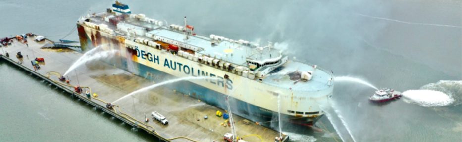 Problématique des batteries lithium-ion à bord des navires