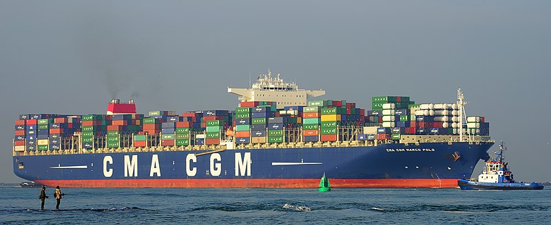 CMA CGM installe à son tour un déflecteur de vent sur un porte-conteneurs