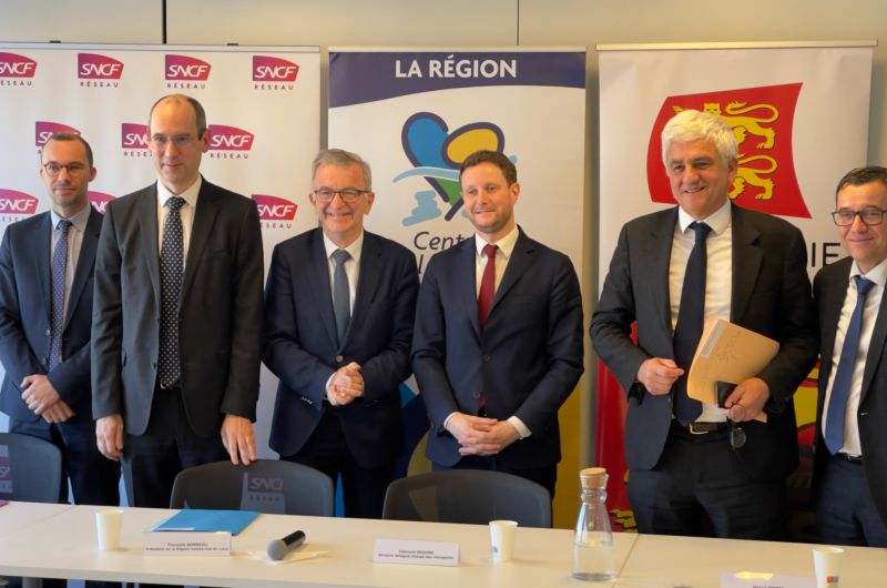 Fret ferroviaire : développement des liens entre Le Havre et Orléans