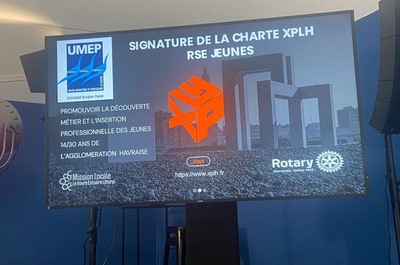 Signature de la charte XPLH RSE Jeunes