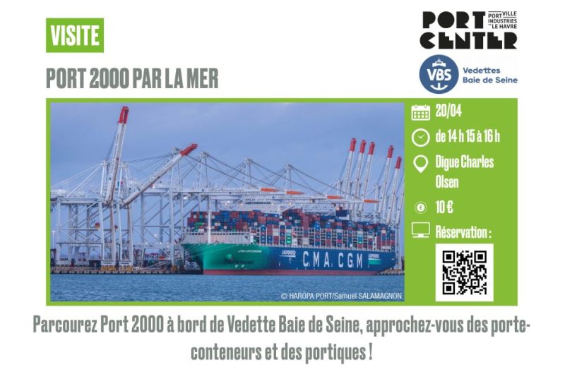 LHPC : Port 2000 par la mer