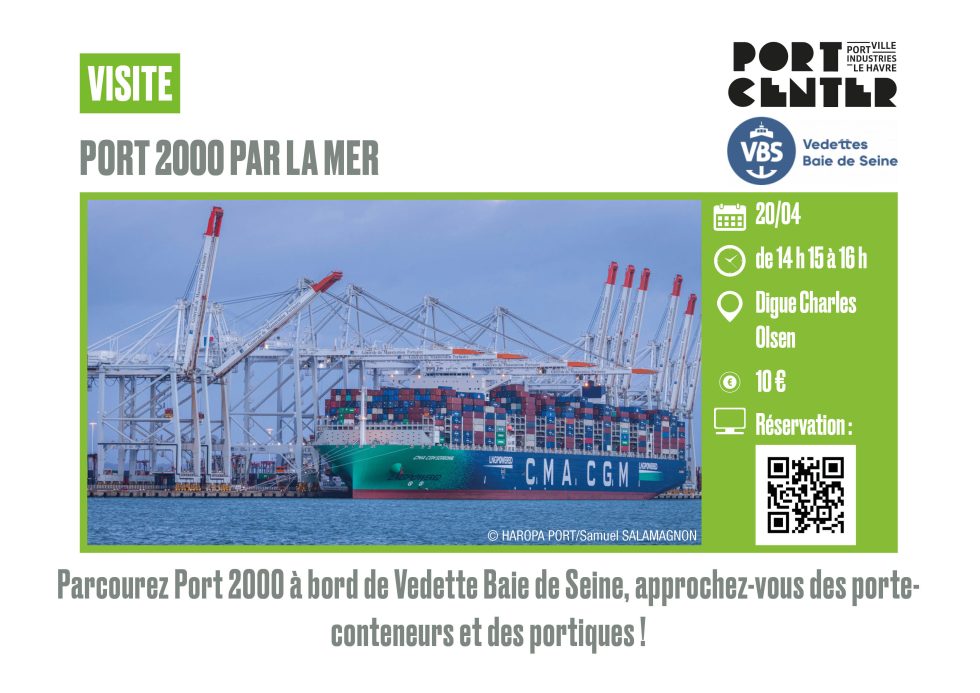 LHPC : Port 2000 par la mer