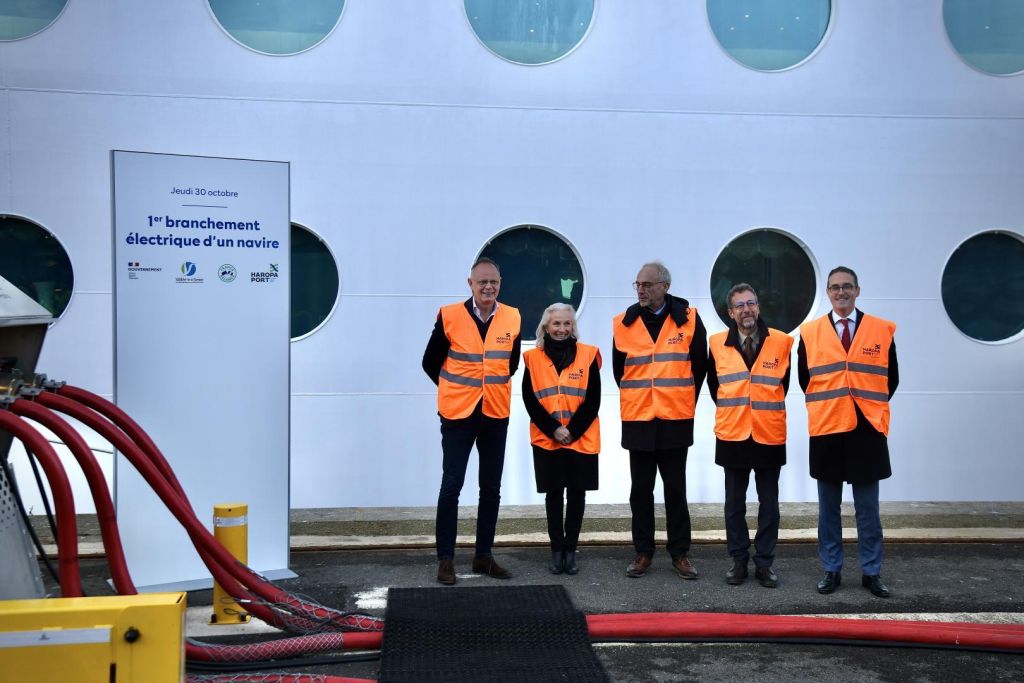 Premier branchement zéro émission au terminal croisières du Havre : une nouvelle ère commence !