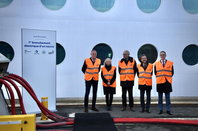 Premier branchement zéro émission au terminal croisières du Havre : une nouvelle ère commence !